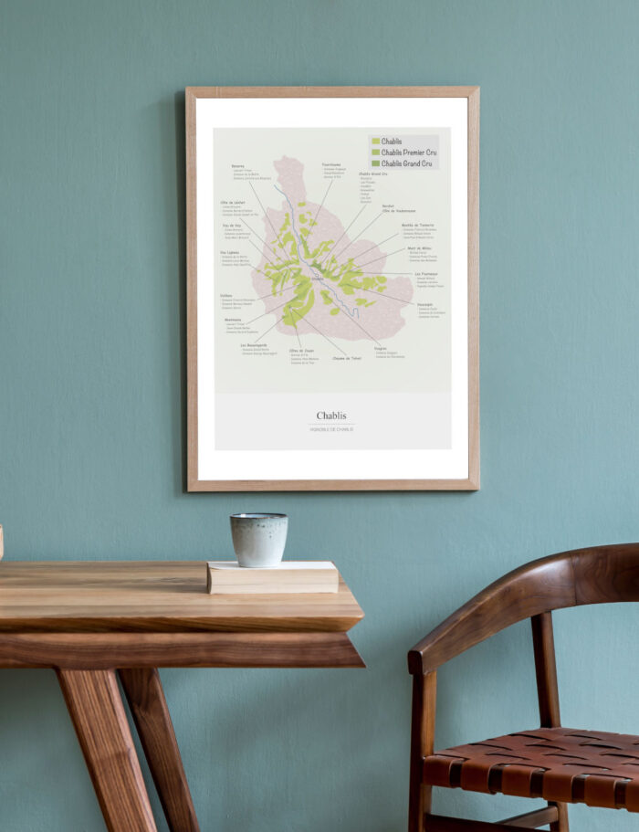 Picture Wine Map Chablis