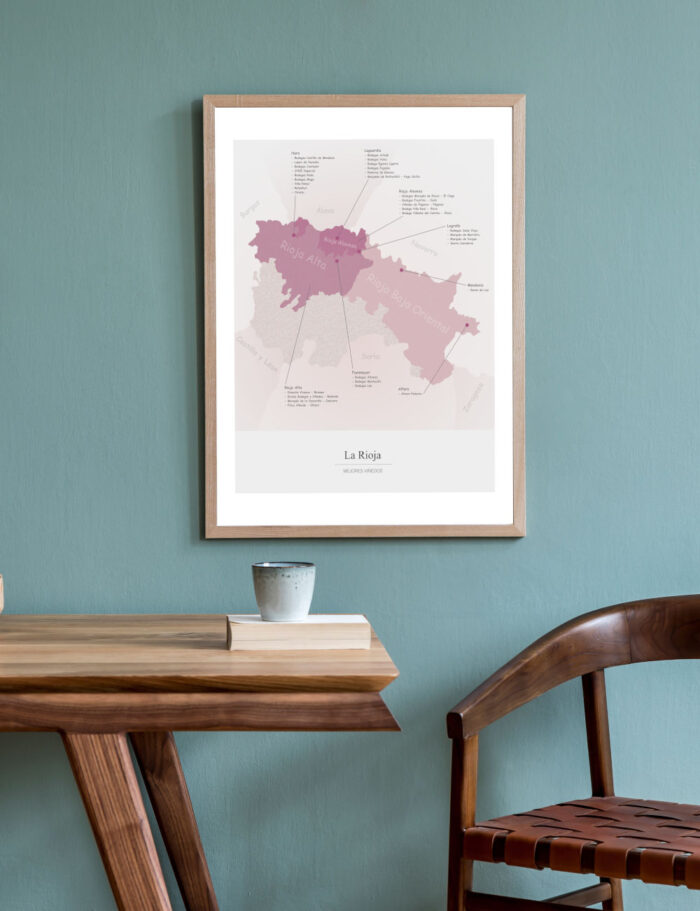 Picture Wine Map Rioja